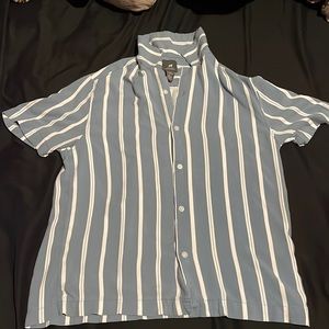 H&M Casual Striped Dress Shirt